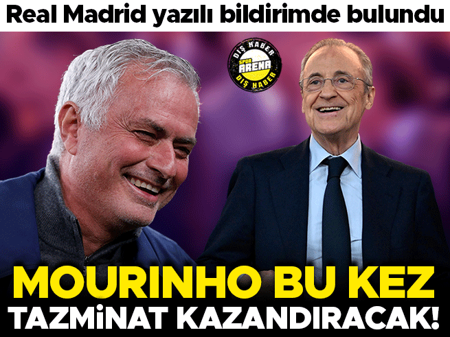Real Madrid'in Mourinho için Benfica'ya ödeyeceği tazminat bedeli belli oldu