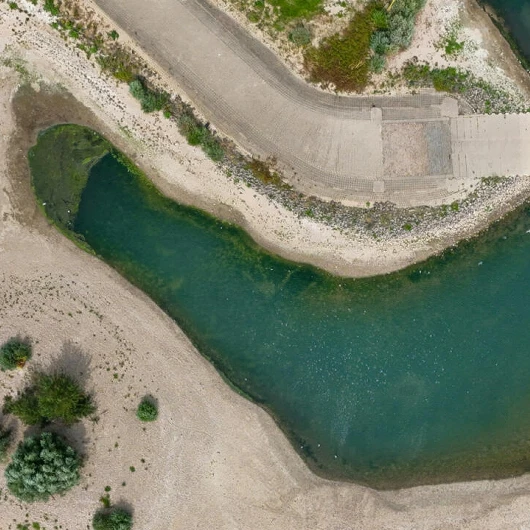 Ren Nehri'nde Tarihi Kuraklık: Su Seviyesi 66 Santimetreye Düştü