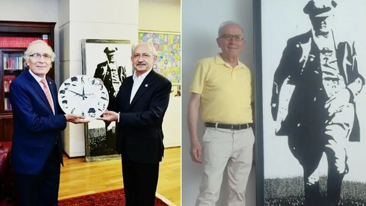 Ressam Hamza Saykan CHP'ye verdiği Atatürk tablolarını geri aldı