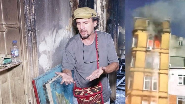 Ressamın Emeğini Yakan Fişek Şüphelileri Yakalandı