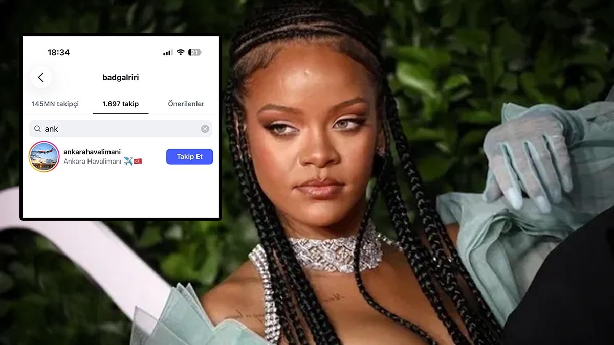 Rihanna Ankara Havalimanını takibe aldı: İşte olası nedenler