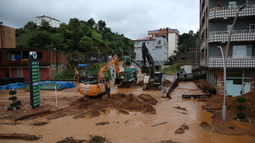 Rize'de Sağanak Felaketi: 1 Milyar 42 Milyon Lira Hasar