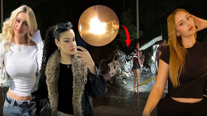Rize'de feci kaza: 3 kişi yanarak can verdi, 5 yaralı