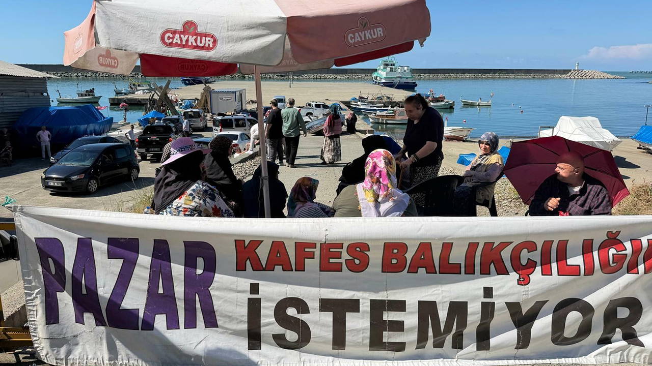 Rize'de kafes balıkçılığına karşı köylüler nöbette