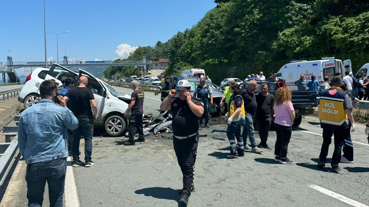 Rize'de ters yön kabusu: 2 ölü, 3 yaralı