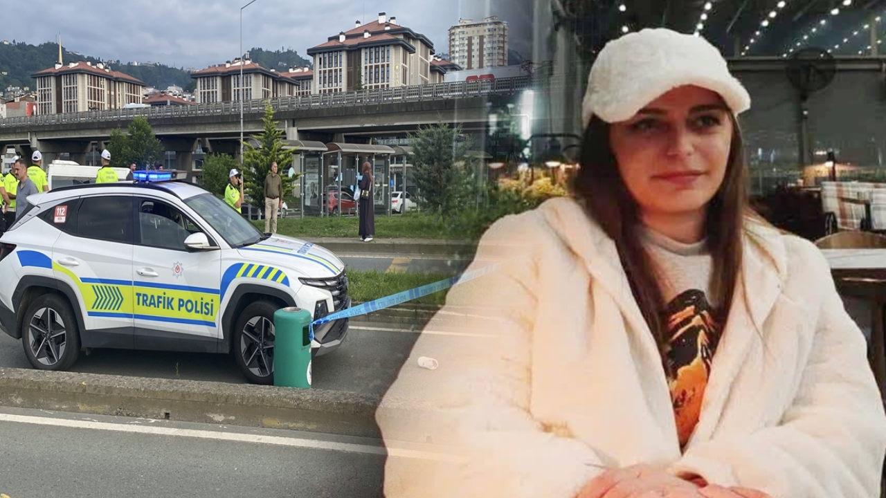 Rize'de yolun karşısına geçerken kamyonetin çarptığı genç kadın hayatını kaybetti