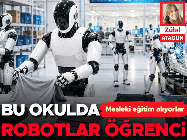 Robot öğrenciler ilk kez okul sıralarında: Mesleki eğitim alıyorlar