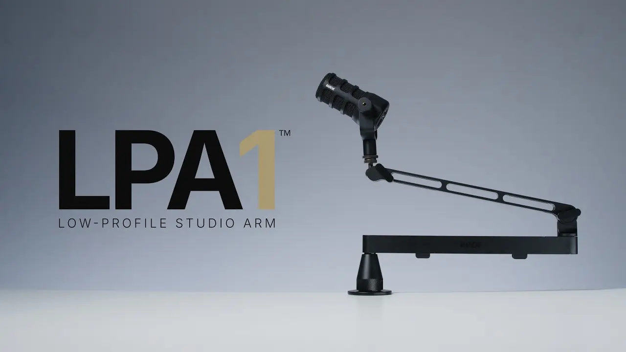 RØDE LPA1 Alçak Profilli Mikrofon Kolu Tanıtıldı