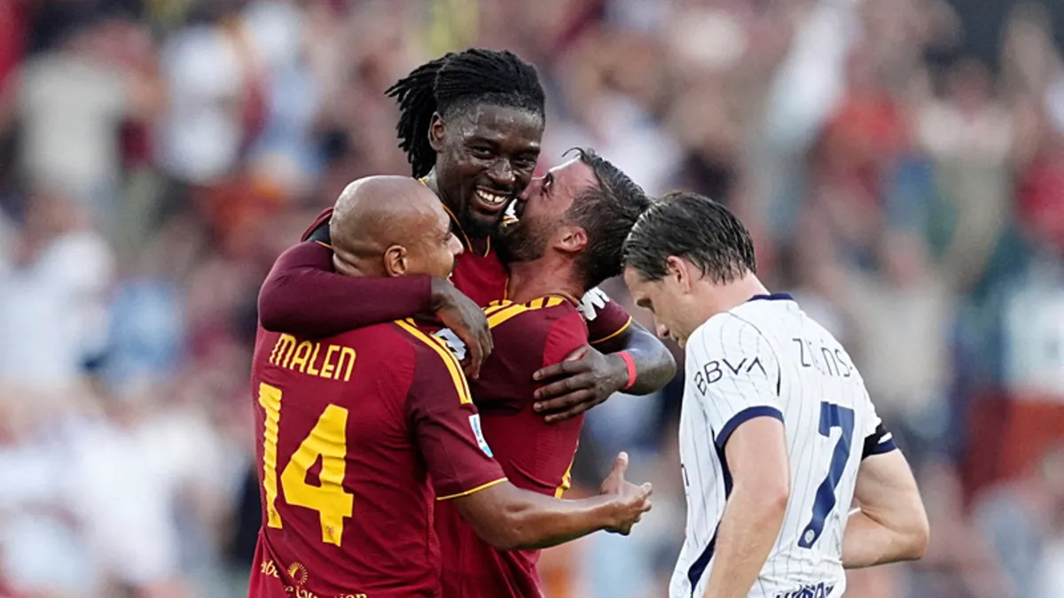 Roma, Inter karşısında üstünlüğünü koruyamadı