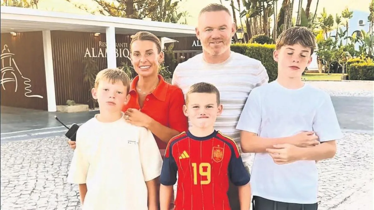 Rooney Ailesi Antalya'da: Belek'te Bir Haftalık Tatil
