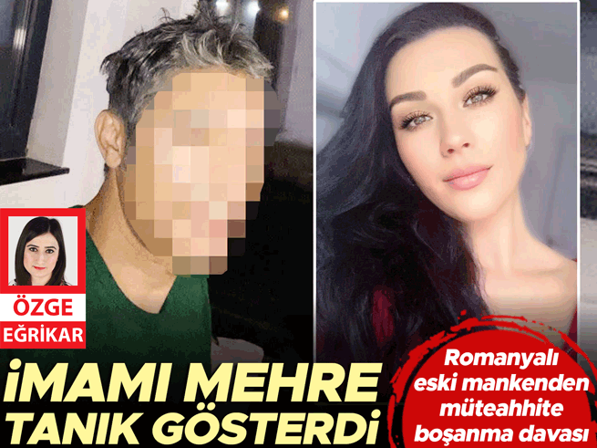 Rumen eski mankenden 700 bin liralık mehir davası