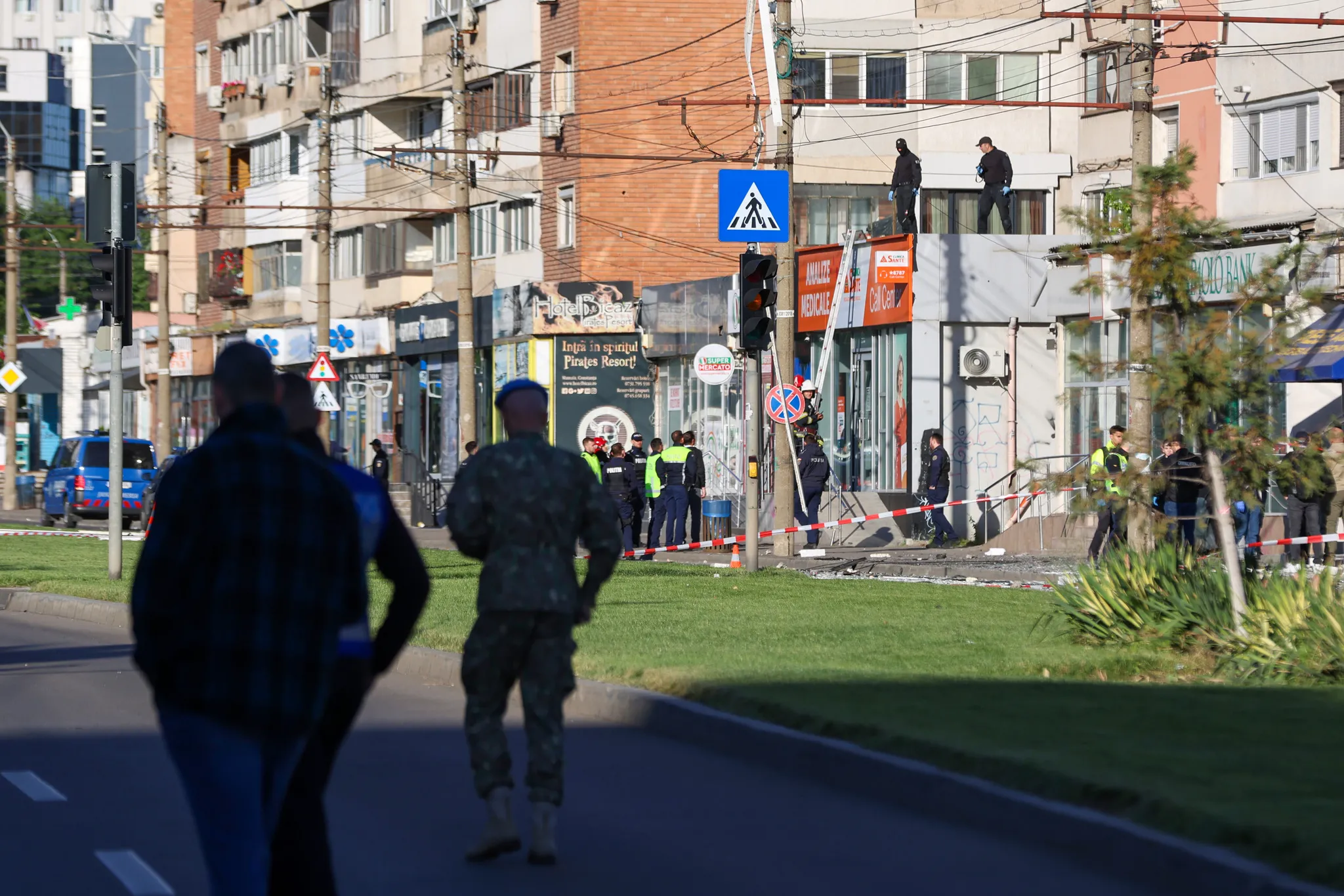 Rus İHA'sı Romanya'da Apartmanı Vurdu: 2 Yaralı