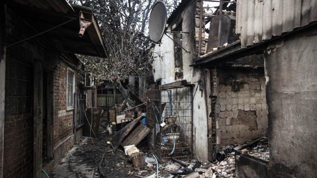Rus Ordusu Donetsk'te Konstantinovka'yı Ele Geçirdi
