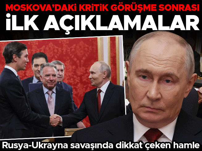Rusya ile ABD Görüşmesi: Witkoff ve Kushner'dan Savaşı Bitirme Teklifi