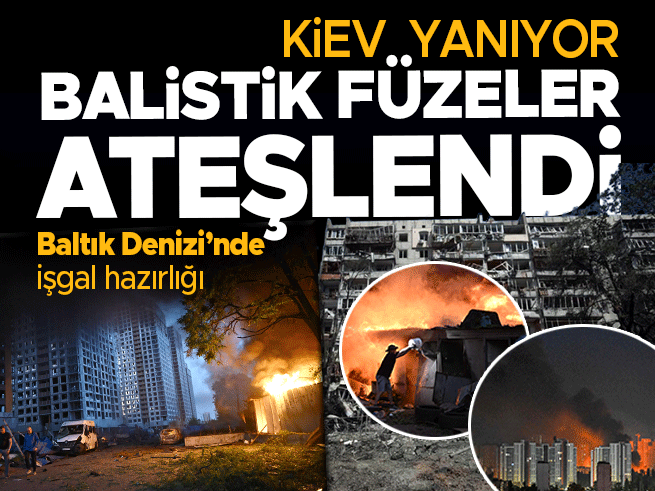 Rusya'dan Kiev'e balistik füze saldırısı: 8 ölü, 34 yaralı