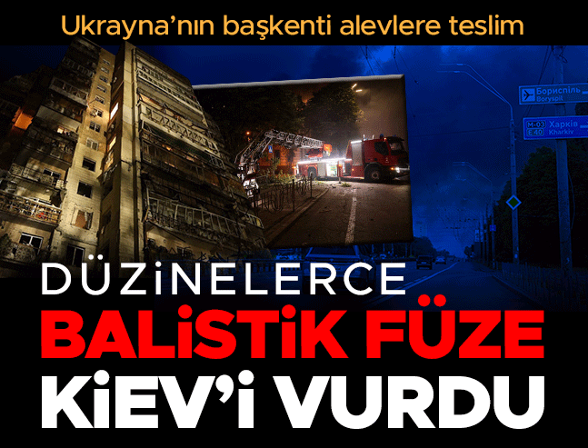 Rusya Kiev'i Vurdu: Tarihin En Büyük Saldırısı