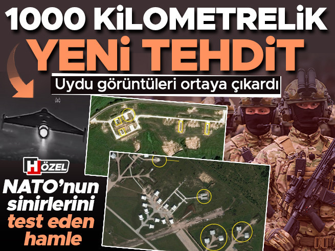 Rusya'nın İHA Üssü NATO'yu Tedirgin Etti: 1000 Kilometrelik Tehdit