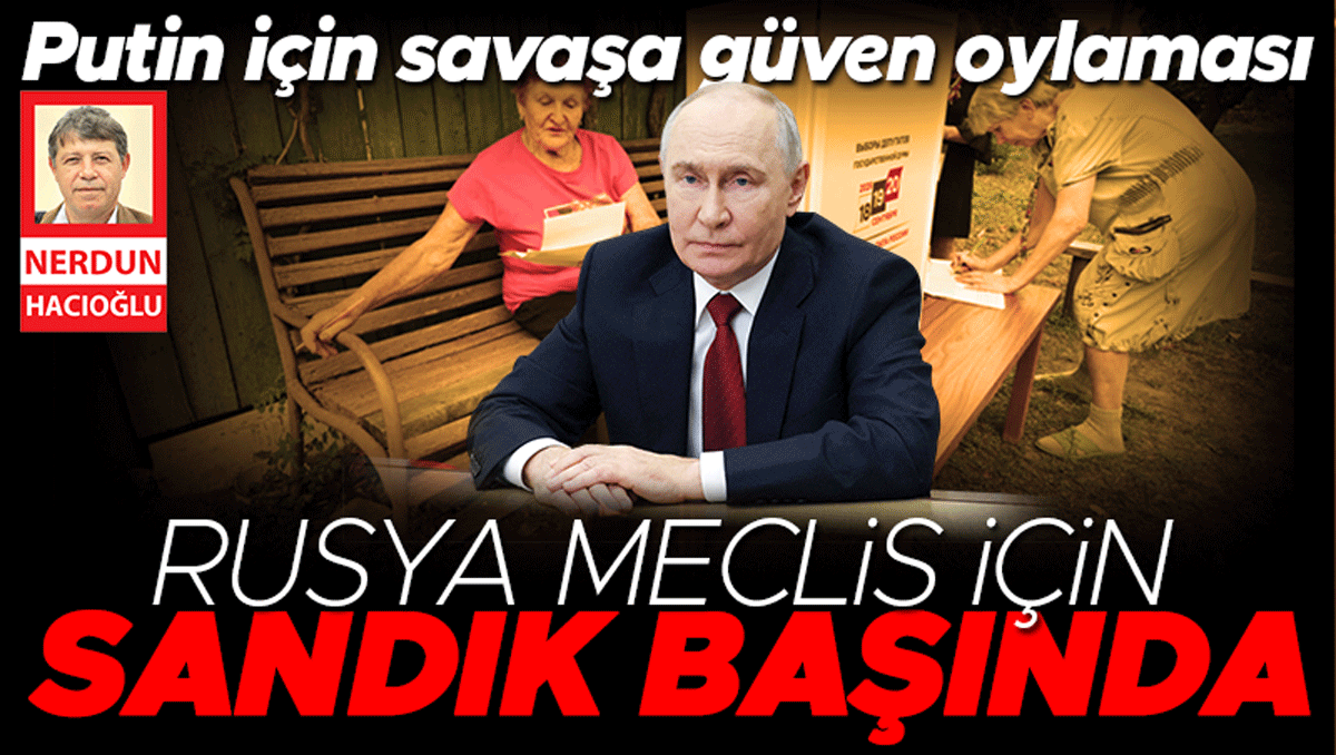 Rusya'da Savaş Gölgesinde Seçim: Putin İçin Güven Oylaması