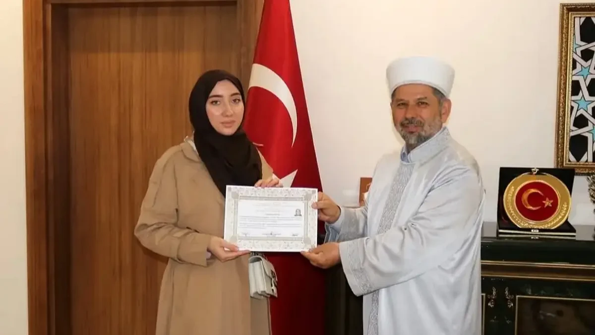 Rusya vatandaşı Mardin'de Müslüman oldu, Zehra ismini aldı