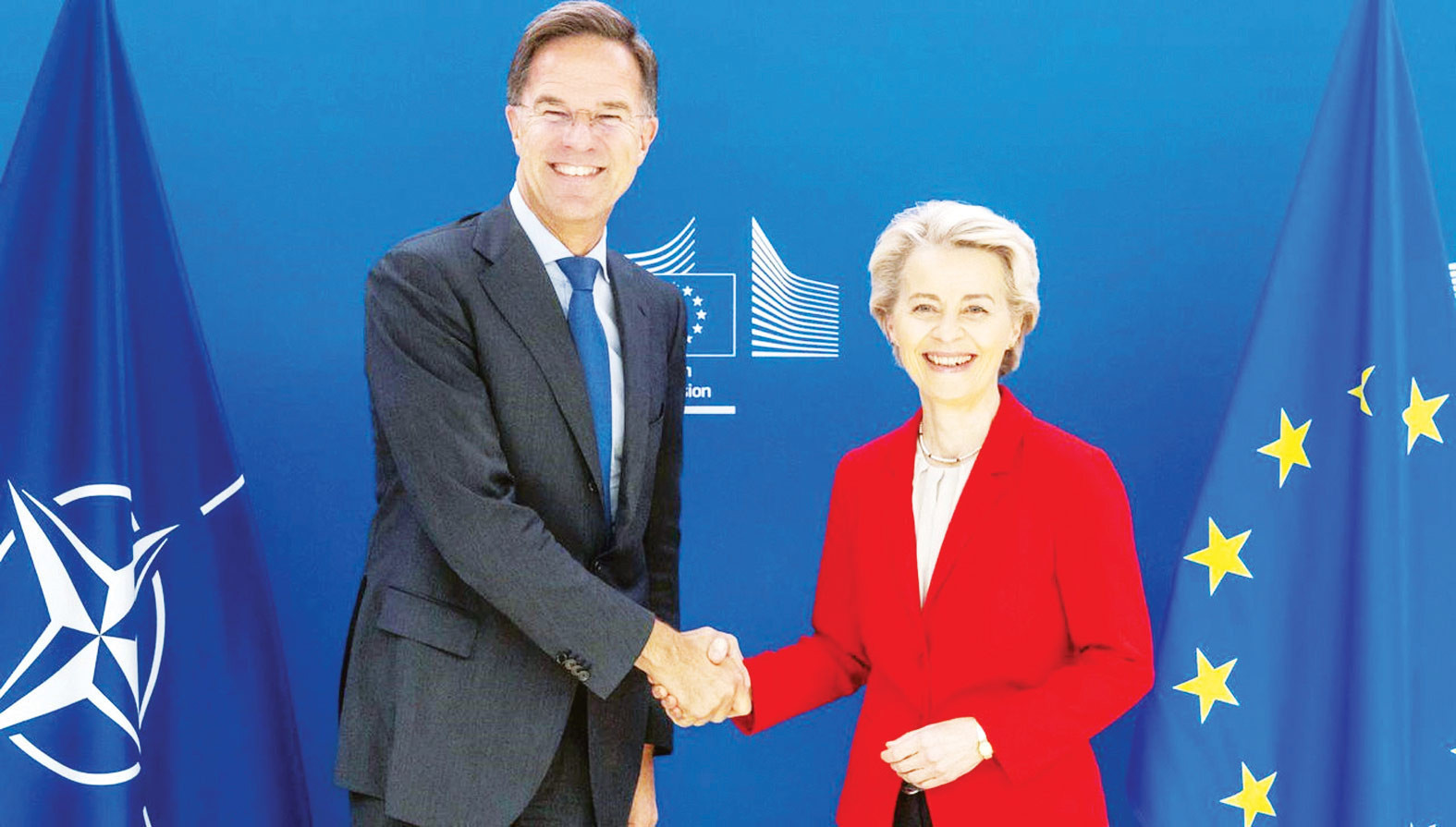 Rutte ve von der Leyen'den müttefiklere 'birlikte güçlüyüz' çağrısı