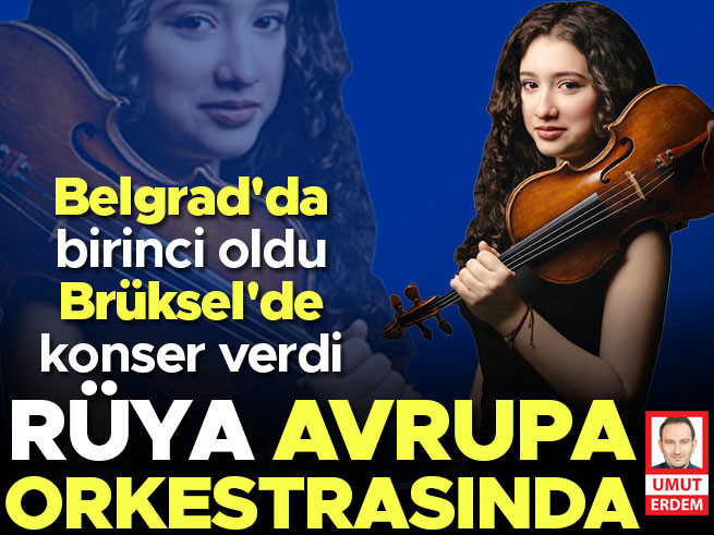 Rüya Demirtaş, Avrupa Gençlik Orkestrası Akademisi'nde Türkiye'yi Temsil Etti