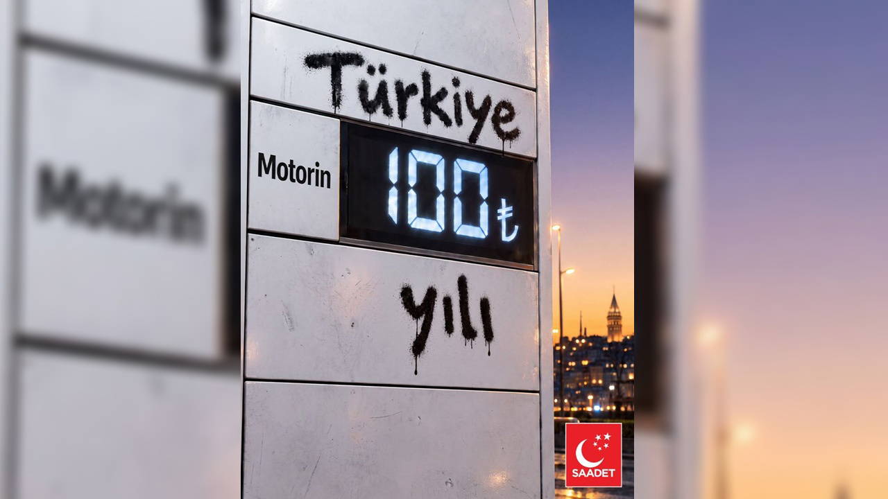 Saadet Partisi'nden Motorin Tepkisi: 'Türkiye 100 Yılı Dediklerinde Anlamalıydık