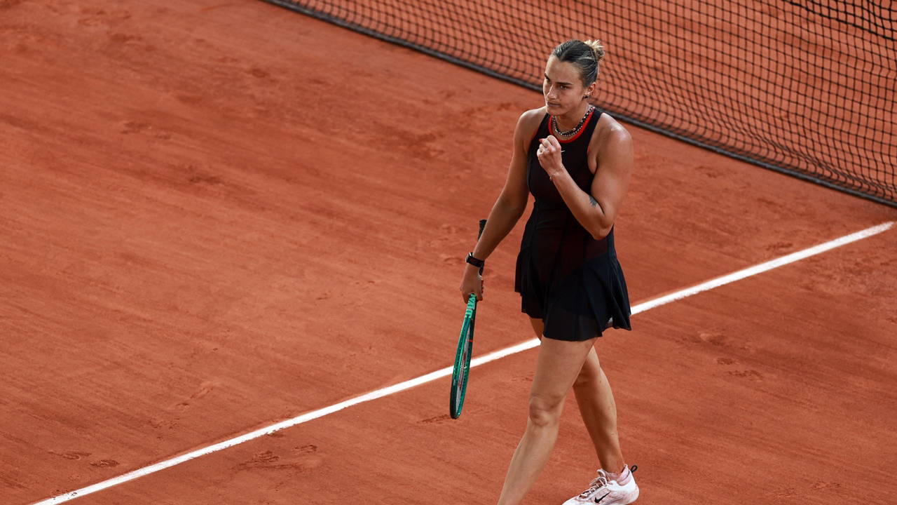 Sabalenka, Fransa Açık'ta Dördüncü Tura Yükseldi