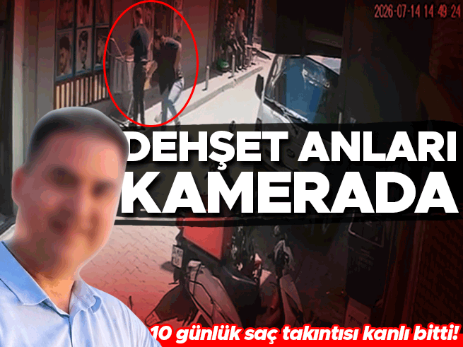 Saç kesimini beğenmediği berberi takip edip bıçakladı