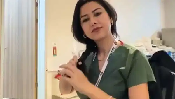 Saç Örme Eylemine Katılan Hemşire Avcı, Meslekten Atıldığını Duyurdu