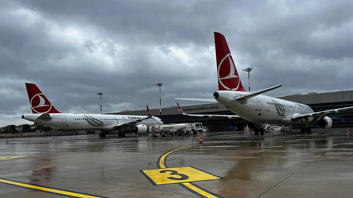 Sağanak İstanbul'da Uçuşları Aksattı: 43 Uçak Yönlendirildi
