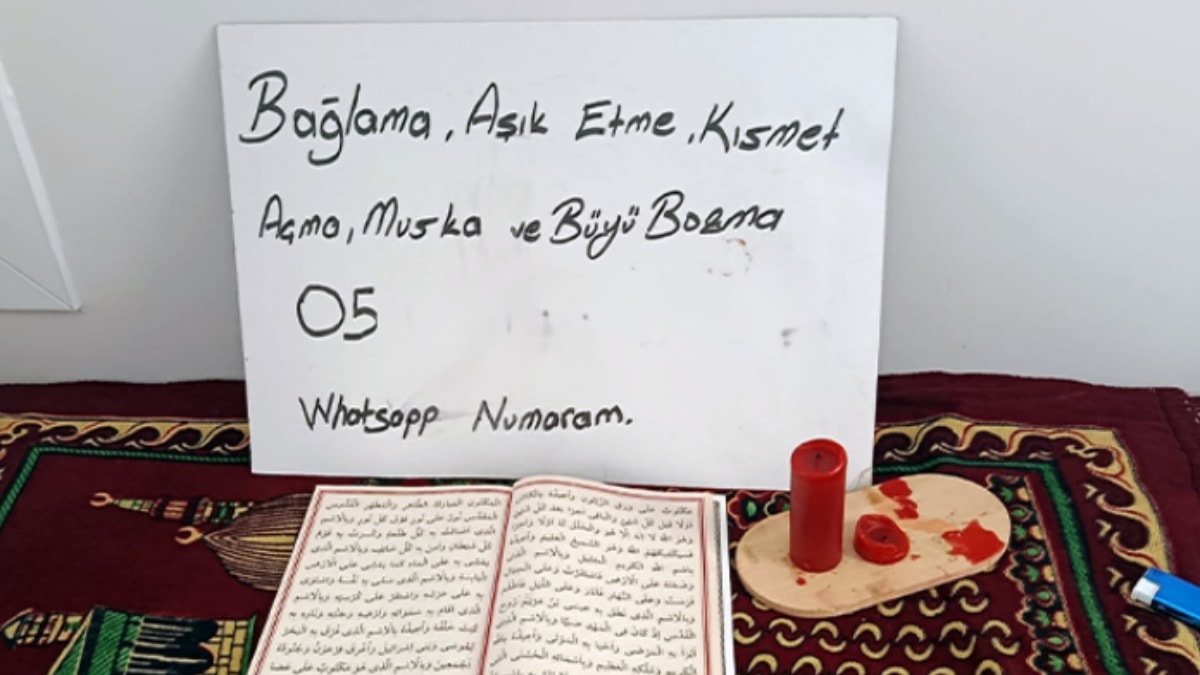 Sahte hoca 'aşk büyüsü'yle yüzlerce kişiyi dolandırdı