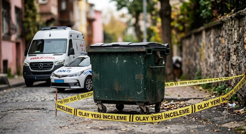 Sakarya'da korkunç olay! Bebeğini çöp konteynerine bıraktı, eşini darbetti