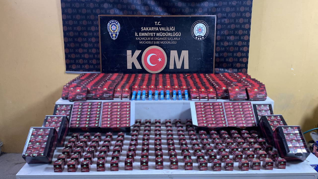 Sakarya'da 3 ayrı kaçakçılık operasyonu: 3 şüpheli gözaltında