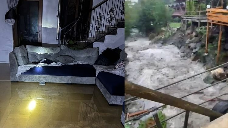Sakarya'da sel felaketi: Evler ve okullar su altında