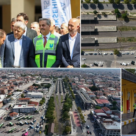 Sakarya'da Tren Hattı Yer Altına Alınıyor: Üzeri Yeşil Alan Olacak