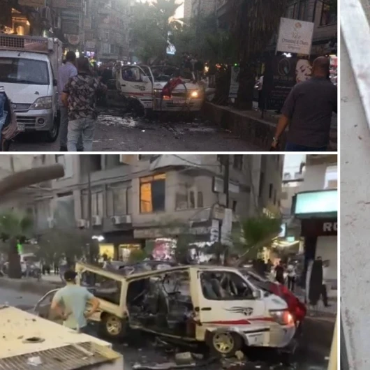 Şam'da Minibüse Bombalı Saldırı: Ölü ve Yaralılar Var