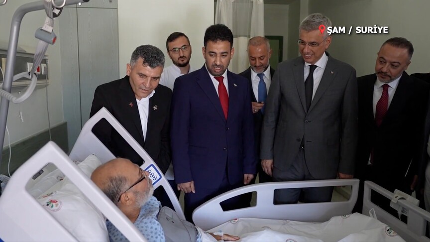 Şam Kalp Hastanesi'nde 5 ayda binlerce hasta şifa buldu