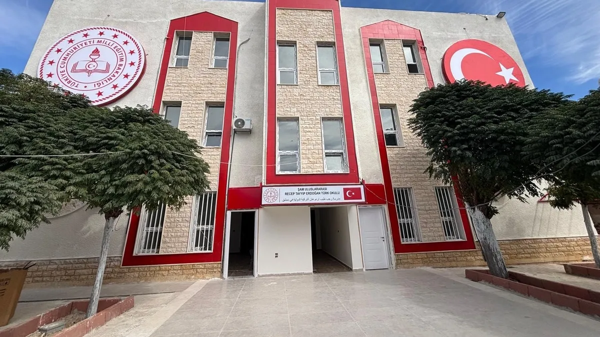 Şam'da Recep Tayyip Erdoğan Türk Okulu 4 Ekim'de Açılıyor
