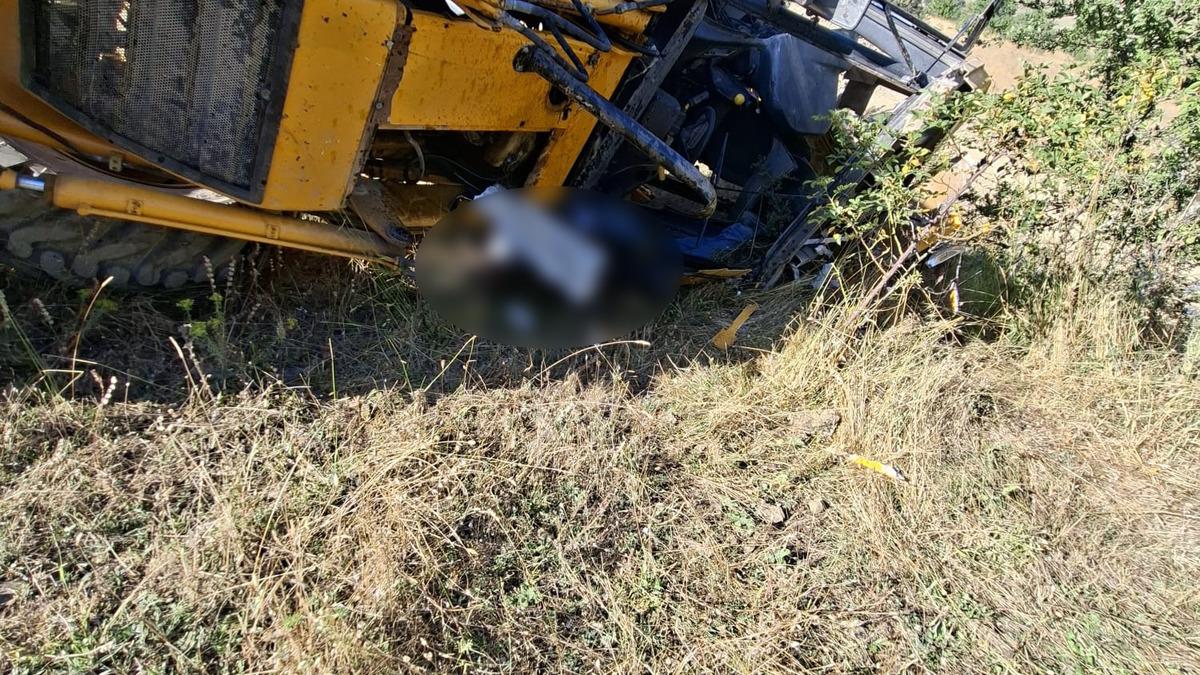Samsun Alaçam'da Kepçe Devrildi: Operatör Hayatını Kaybetti