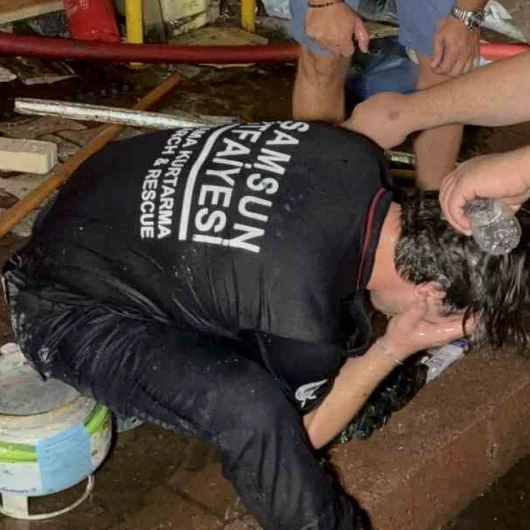 Samsun'da tüpgaz bayisinde patlama: 4 kişi hastaneye kaldırıldı