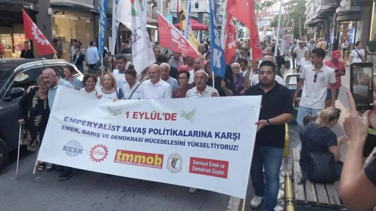 Samsun'da Emek ve Demokrasi Örgütleri: Kalıcı Barış İçin Demokrasi Şart