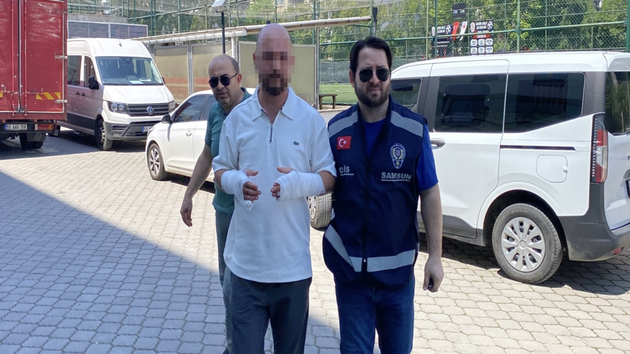Samsun'da güzellik merkezinde dehşet: Eski eşini darbetti, iş yerine zarar verdi