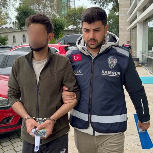 Samsun'da Eski Eşini Darp Eden Şahıs Tutuklandı