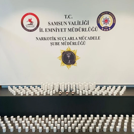 Samsun'da 12 Bin 36 Uyuşturucu Hap Ele Geçirildi