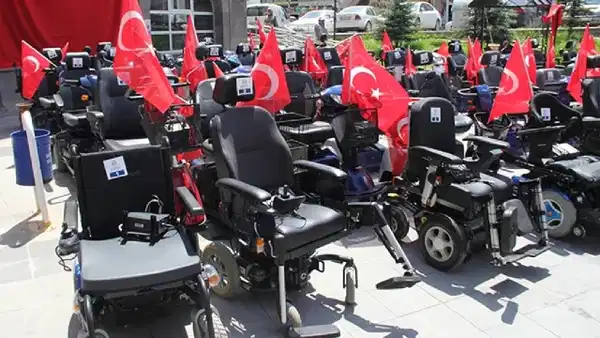 Samsun'da Tekerlekli Sandalye Bağışlı Uzlaşma