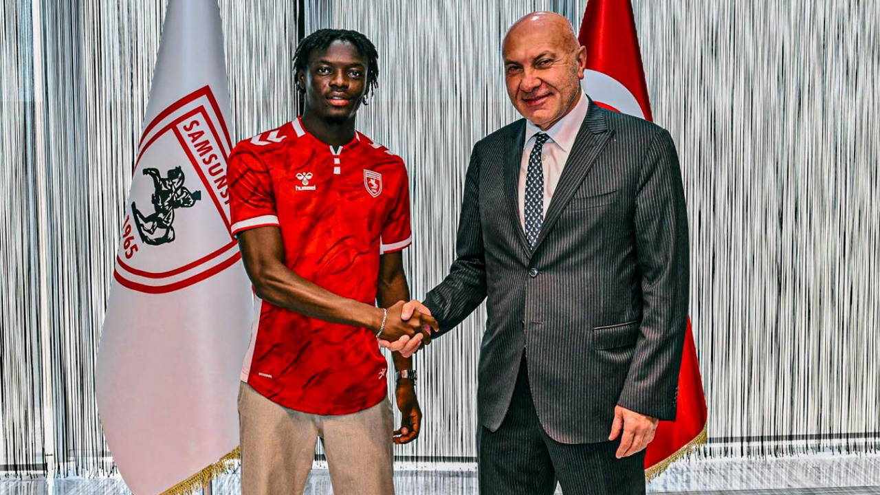 Samsunspor, Orta Sahaya Antoine Sekongo'yu Kattı