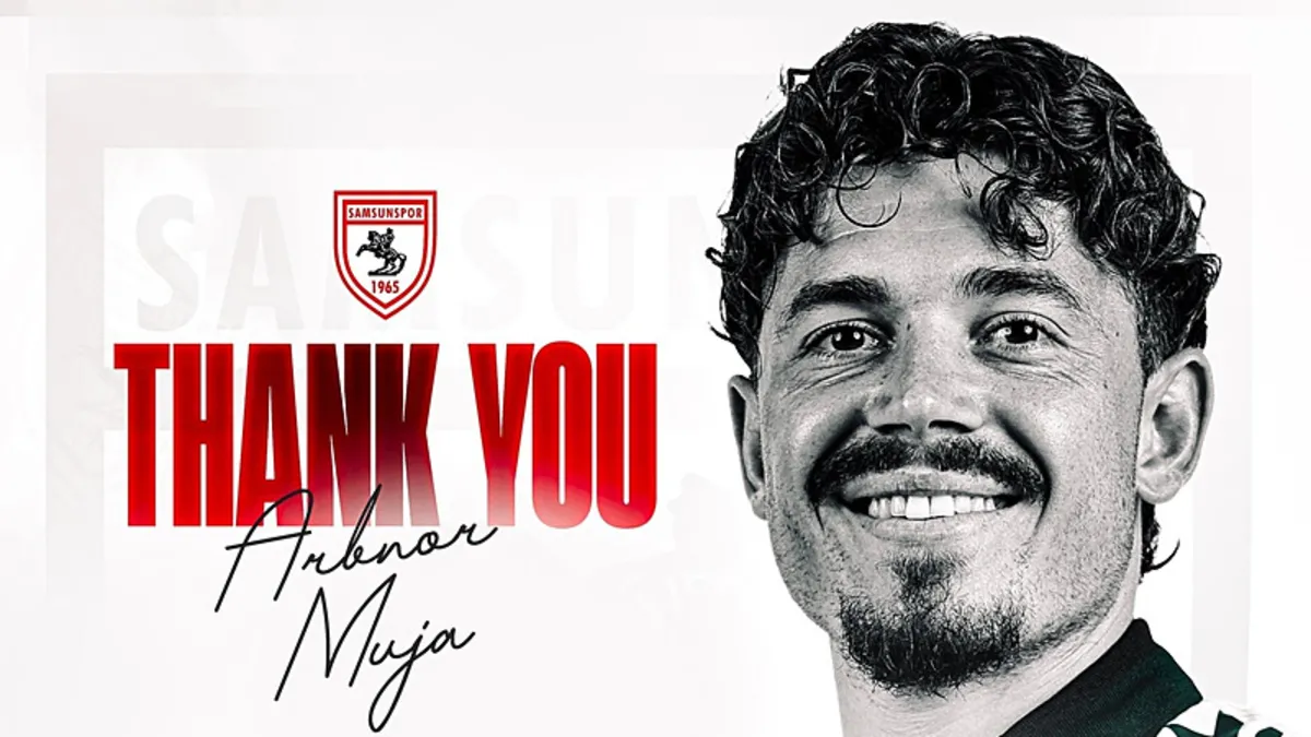 Samsunspor, Arbnor Muja ile Yollarını Ayırdı