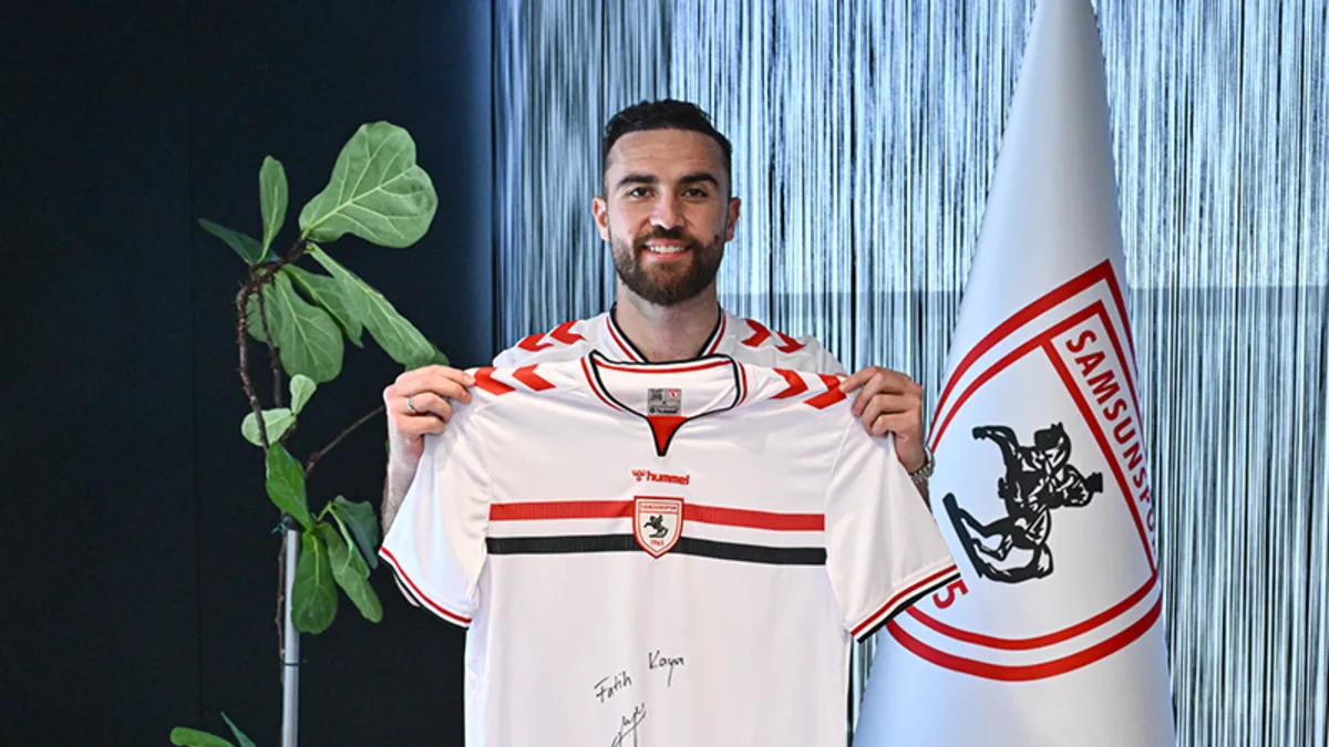 Samsunspor, golcü Fatih Kaya ile anlaştı
