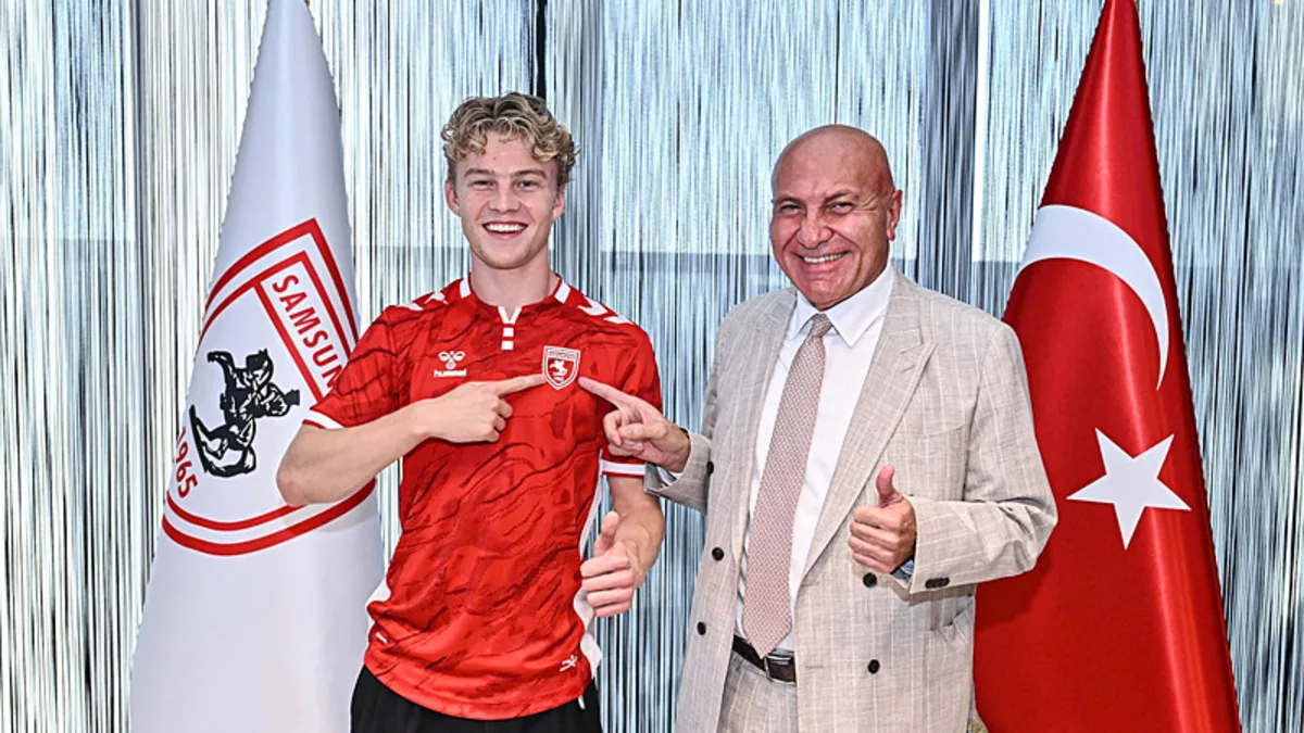 Samsunspor, Danimarkalı Kanat Oyunucusu Oskar Ohlenschläger'i Transfer Etti
