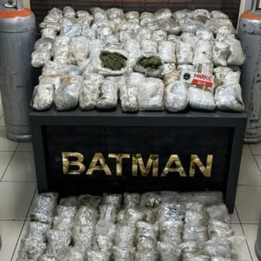 Sanayi Tüplerine Gizlenmiş 87,5 Kilo Uyuşturucu Ele Geçirildi